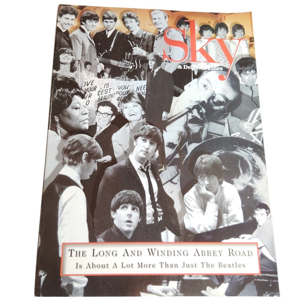 Delta Sky Magazine - September 1997 - The Beatles Abbey Road - Vintage Issue